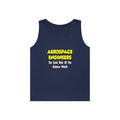 Aerospace Engineers...Cool Kids of Sci World - Unisex Heavy Cotton Tank Top