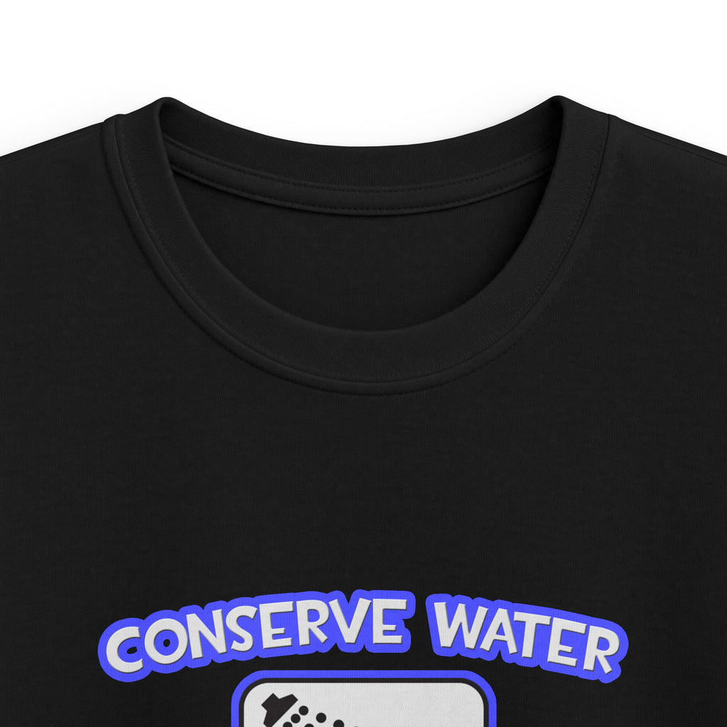 Conserve Water .. Shower With a Doctor - Kids Softstyle Tee