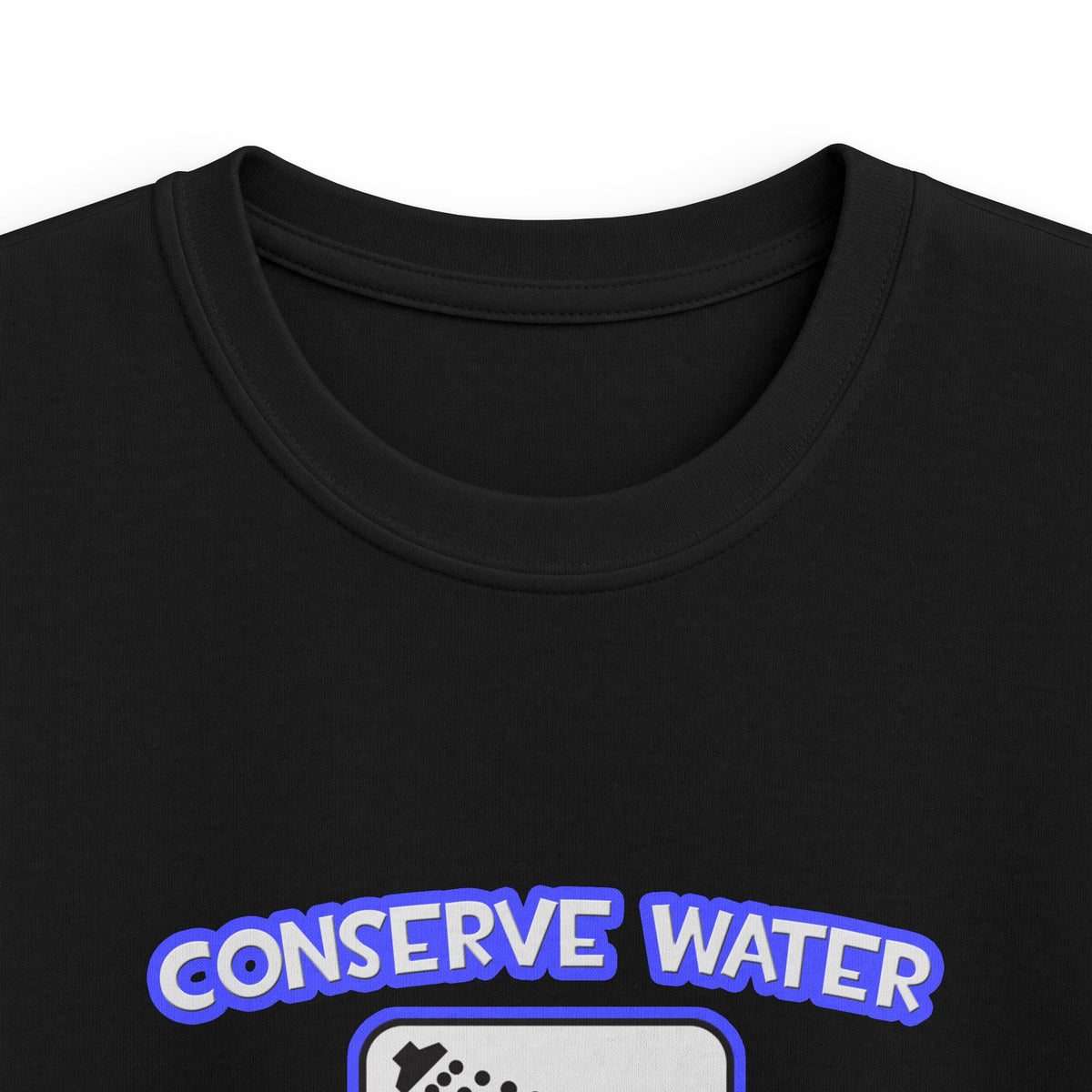 Conserve Water .. Shower With a Doctor - Kids Softstyle Tee