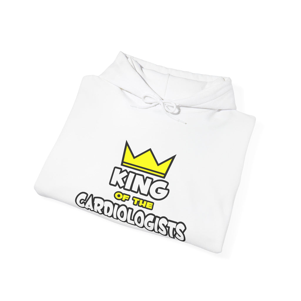 King of the Cardiologists - Unisex Heavy Blend™ Hooded Sweatshirt