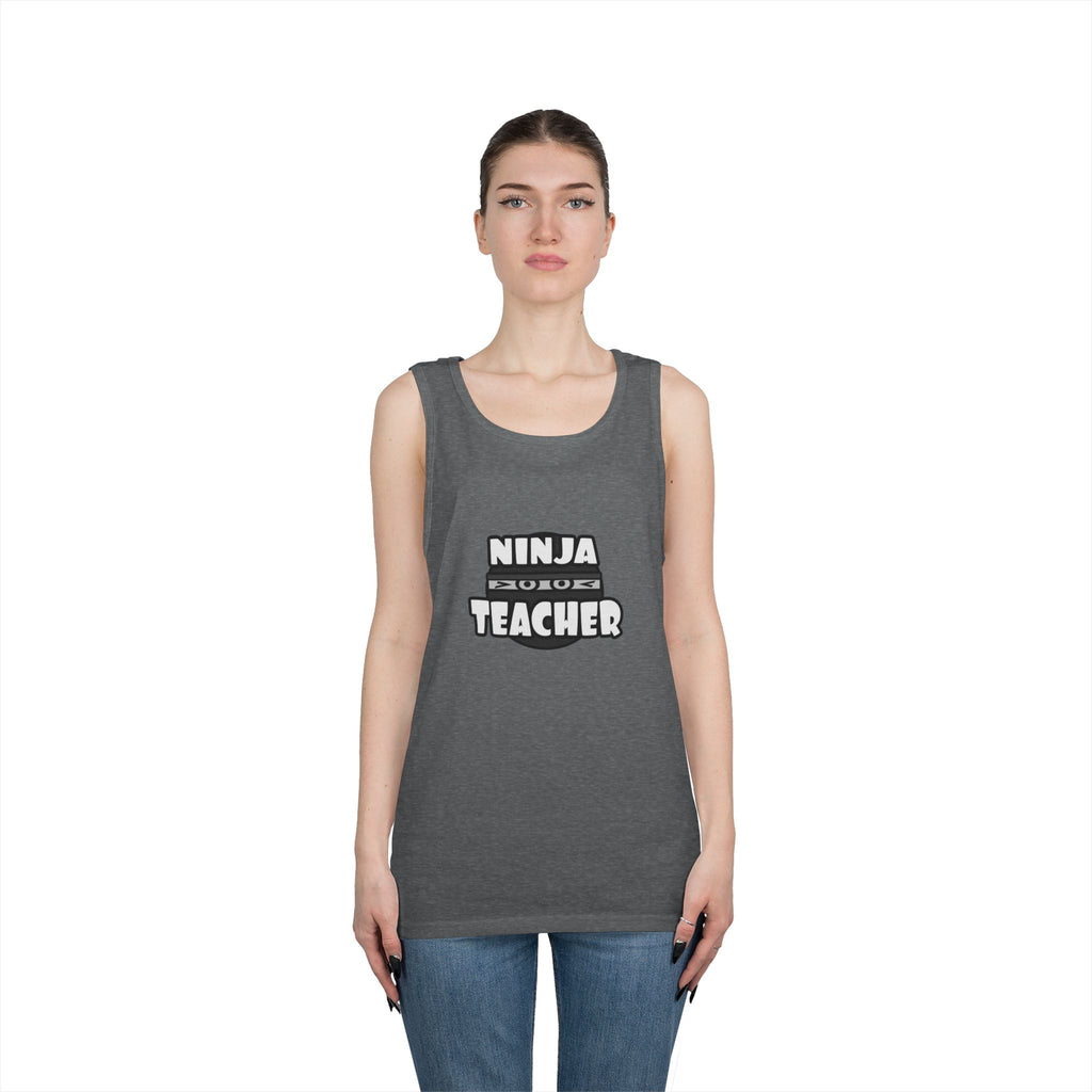 Ninja Teacher - Unisex Heavy Cotton Tank Top