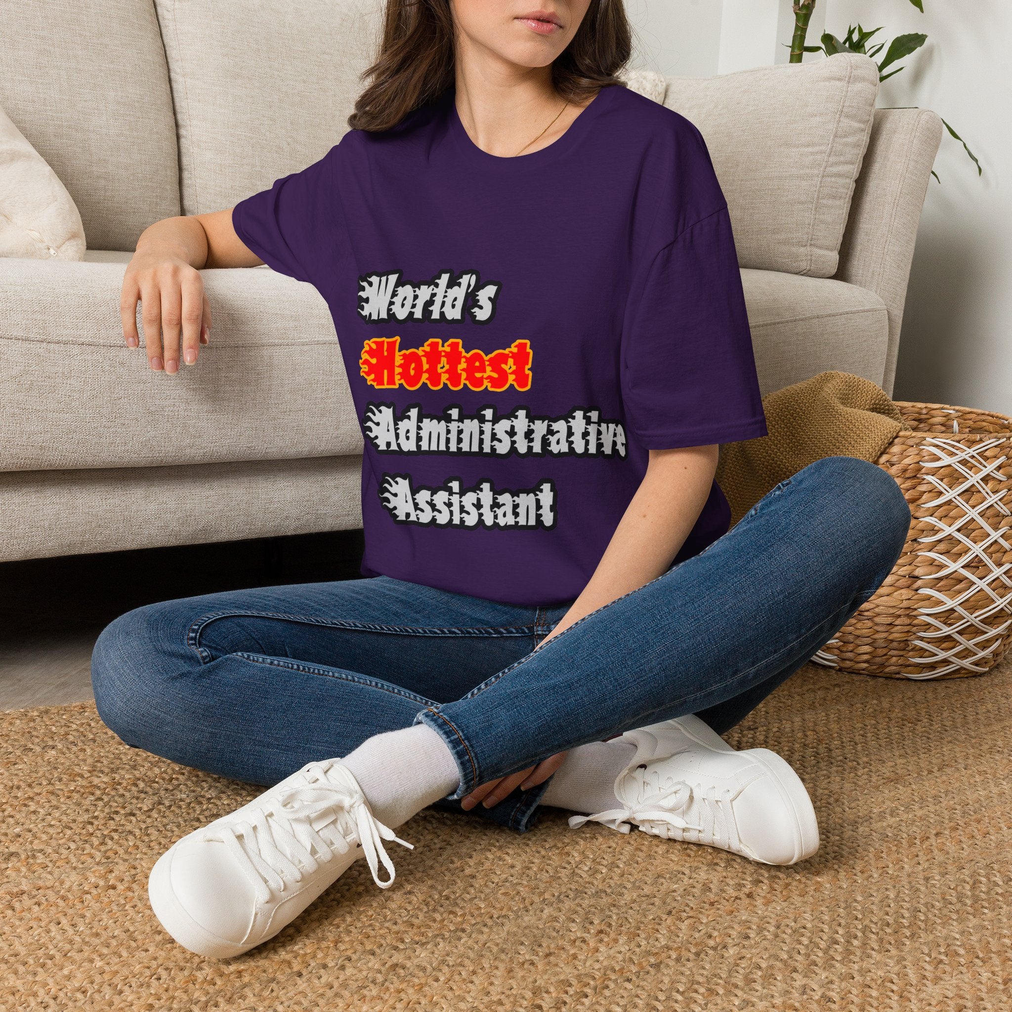 World's Hottest Administrative Assistant - Unisex Softstyle T-Shirt