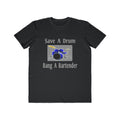 Save a Drum...Bang a Bartender - Men's Lightweight Fashion Tee