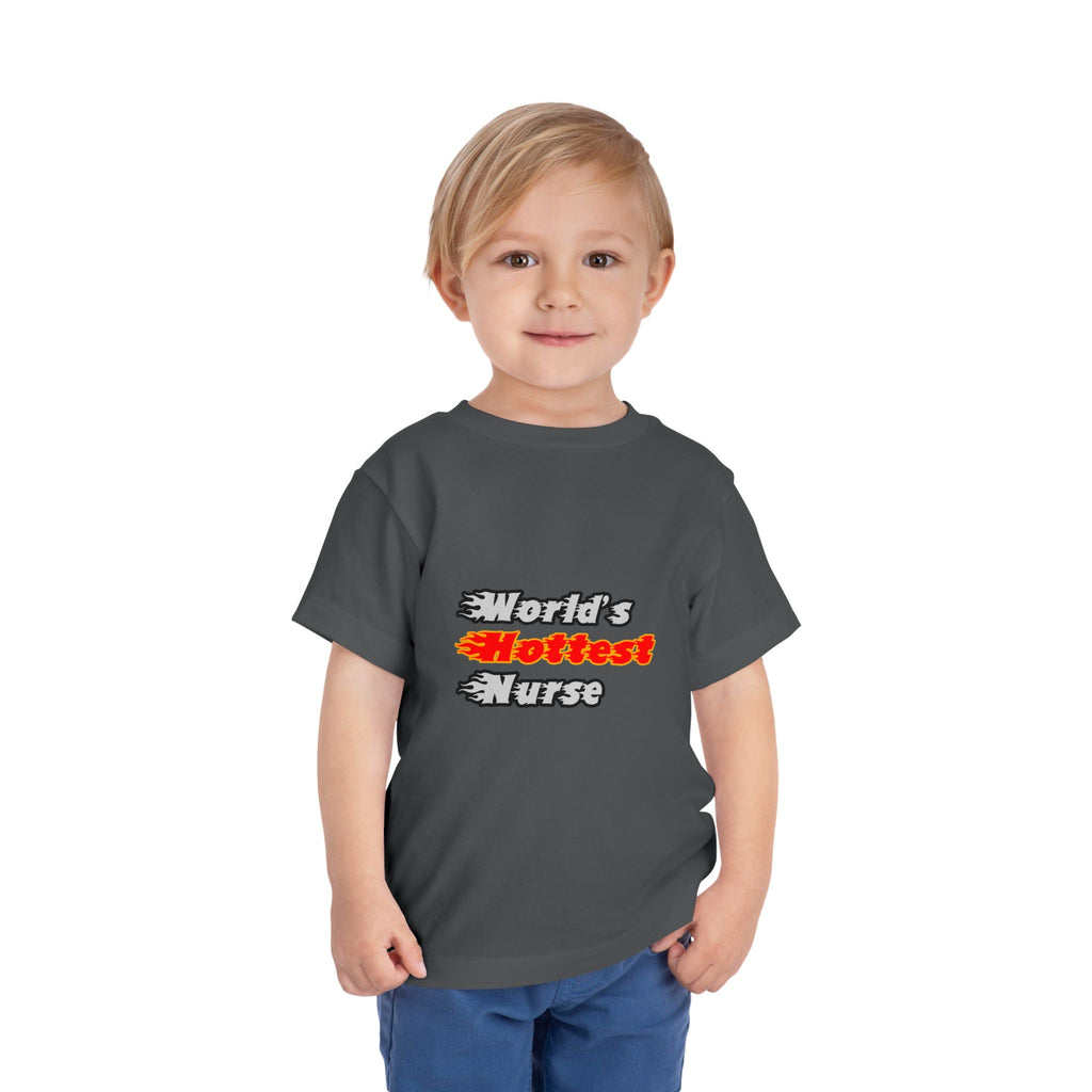 World's Hottest Nurse - Toddler Short Sleeve Tee