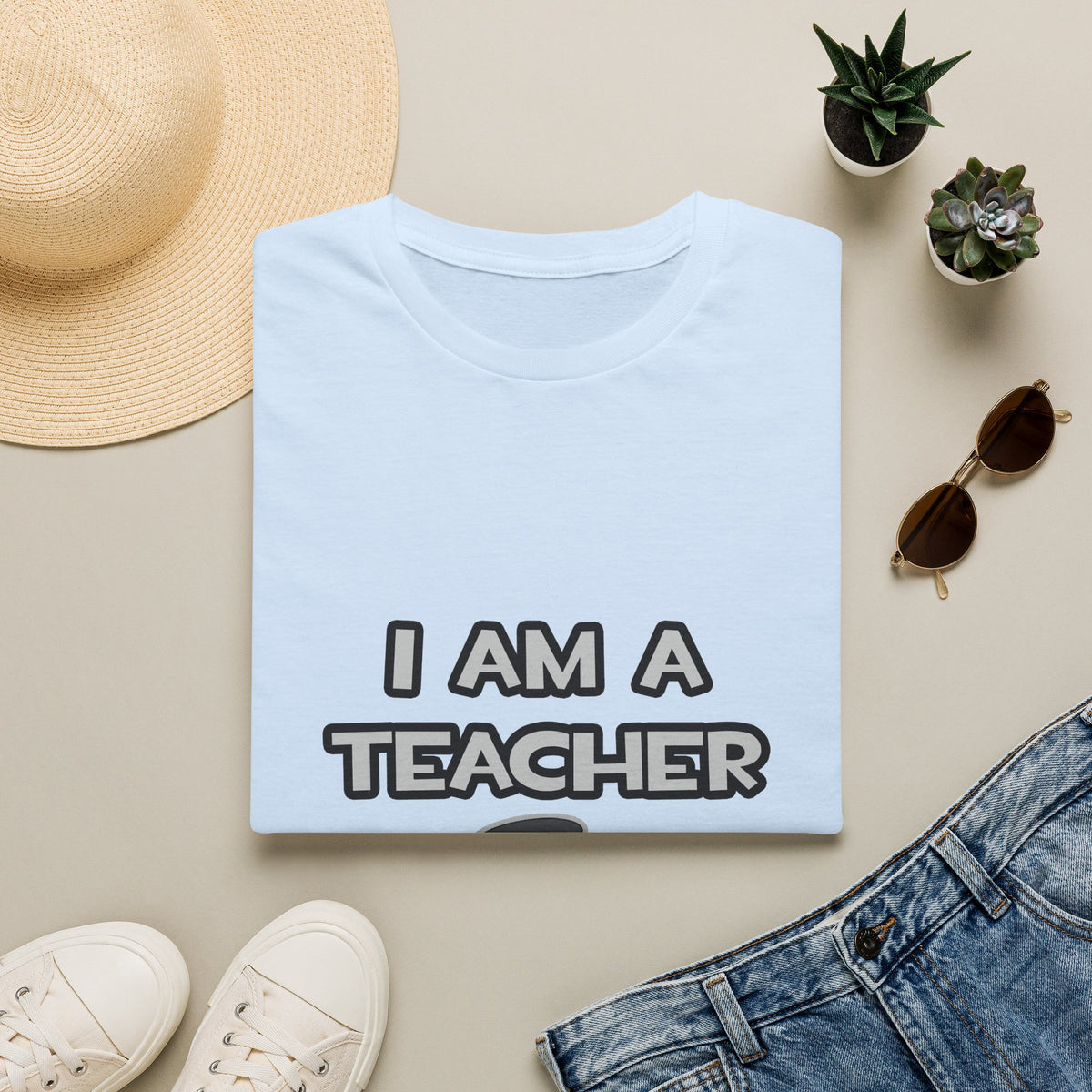 I Am A Teacher ... Not A Magician - Unisex Softstyle T-Shirt