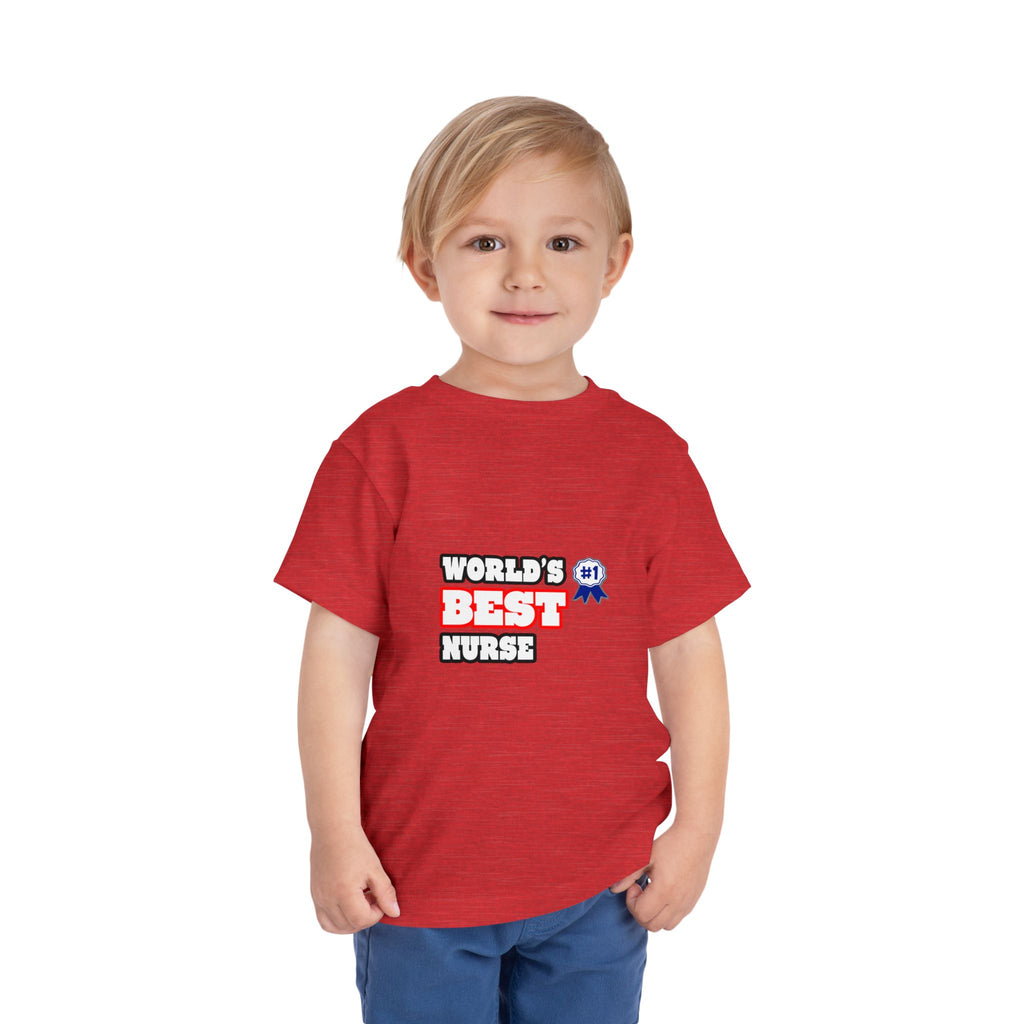 World's Best Nurse - Toddler Short Sleeve Tee