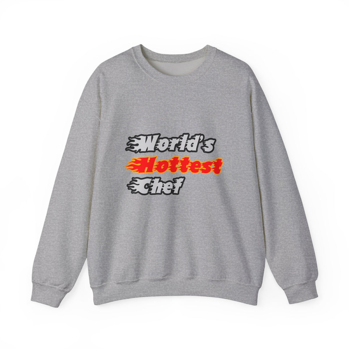 World's Hottest Chef - Unisex Heavy Blend™ Crewneck Sweatshirt