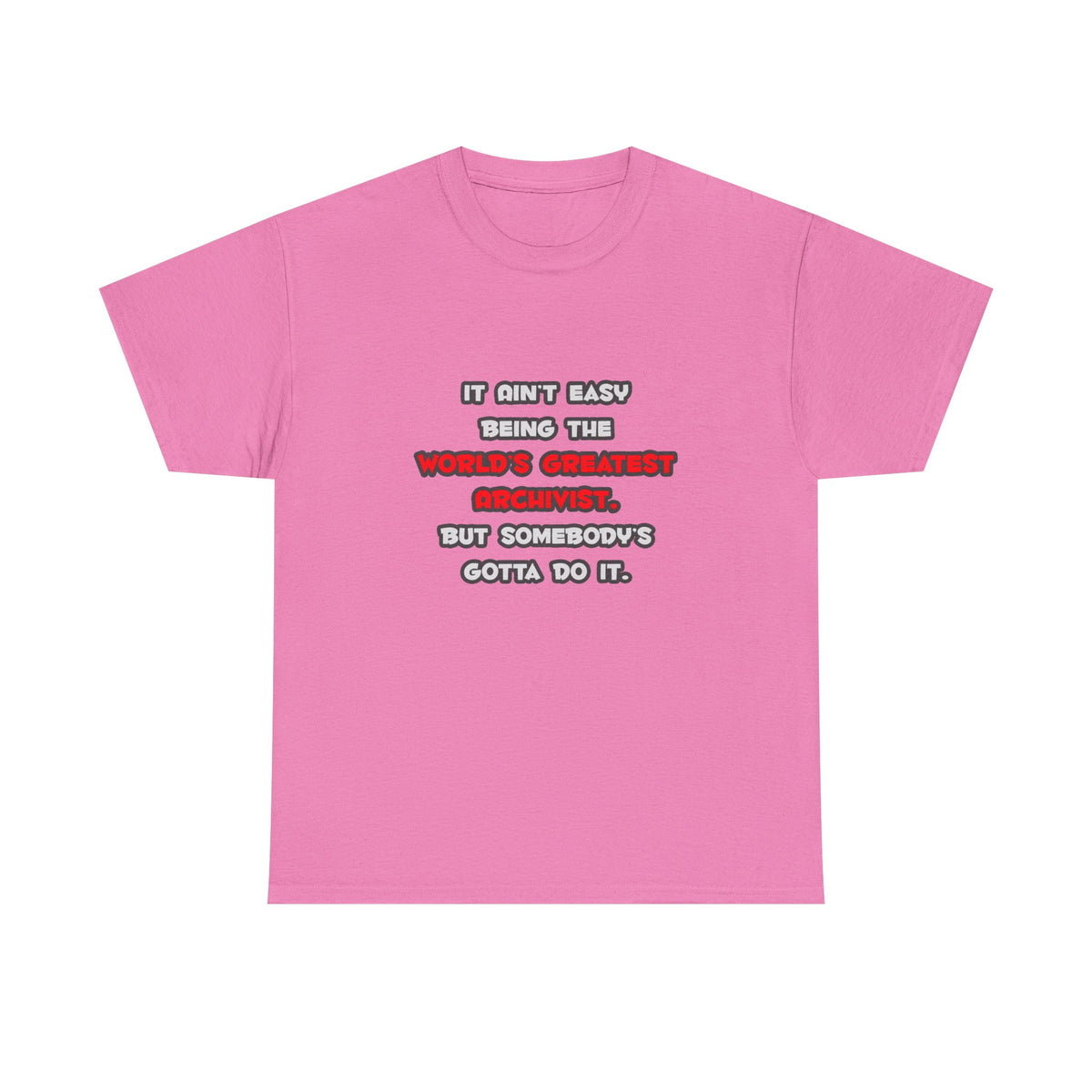 World's Greatest Archivist Joke - Unisex Heavy Cotton Tee
