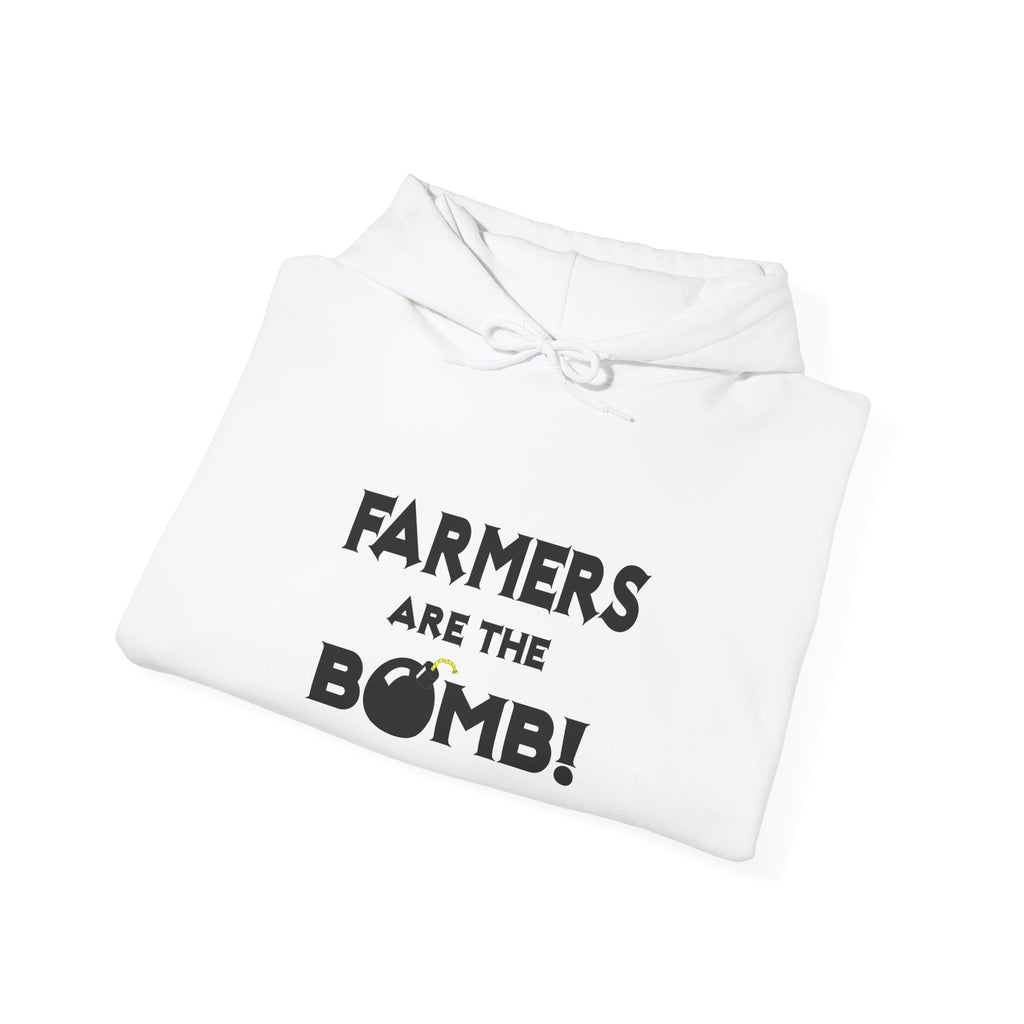 Farmers Are The Bomb! - Unisex Heavy Blend™ Hooded Sweatshirt