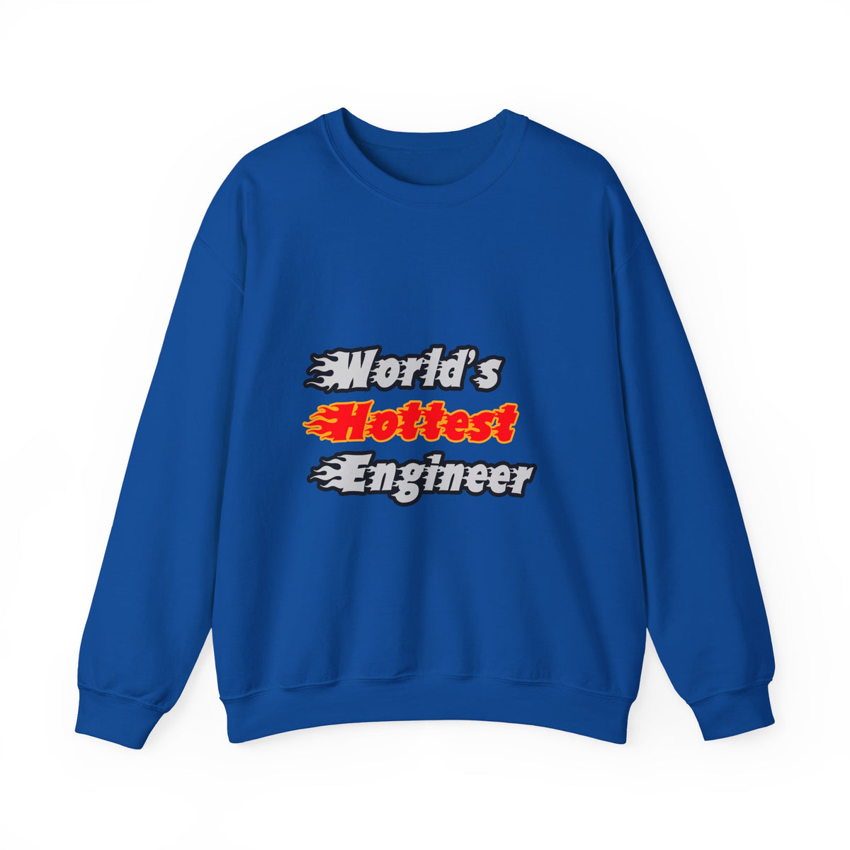World's Hottest Engineer - Unisex Heavy Blend™ Crewneck Sweatshirt