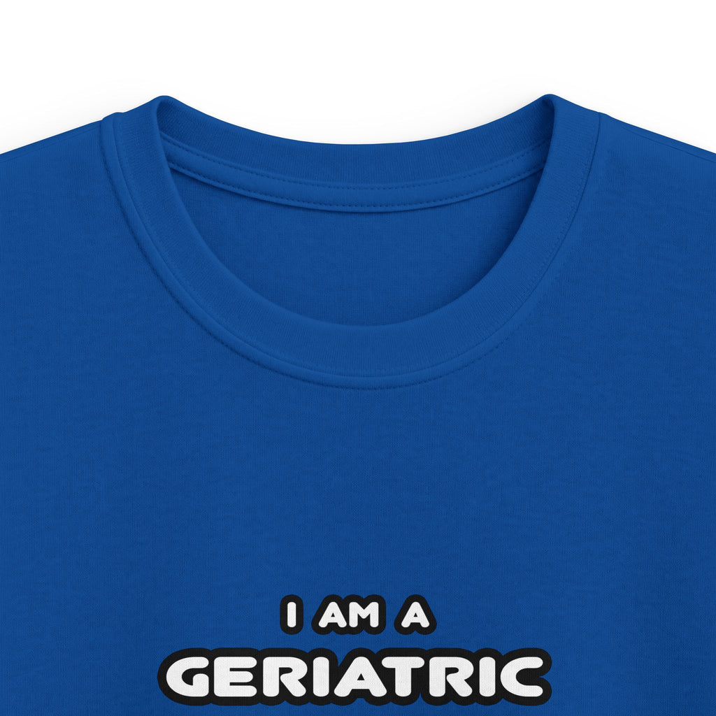 Funny Geriatric Nurse T Shirts and Gifts - Kids Softstyle Tee