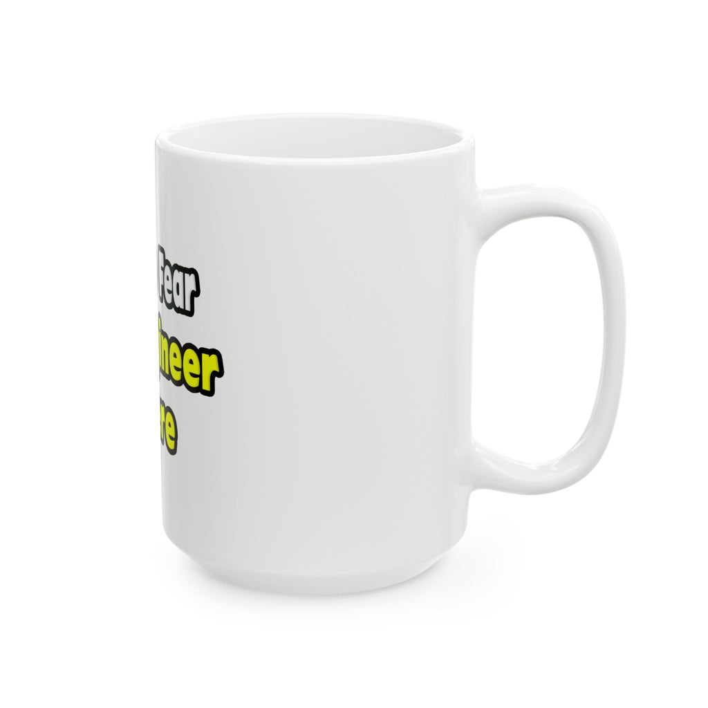 No Fear, The Engineer Is Here - Ceramic Mug, (11oz, 15oz)