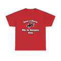 Save a Horse, Ride an Emergency Nurse - Unisex Heavy Cotton Tee