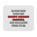 World's Greatest Archivist Joke - Mouse Pad (Rectangle)