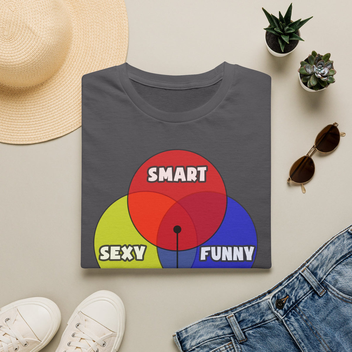 Venn Diagram .. Athletic Trainers - Unisex Softstyle T-Shirt