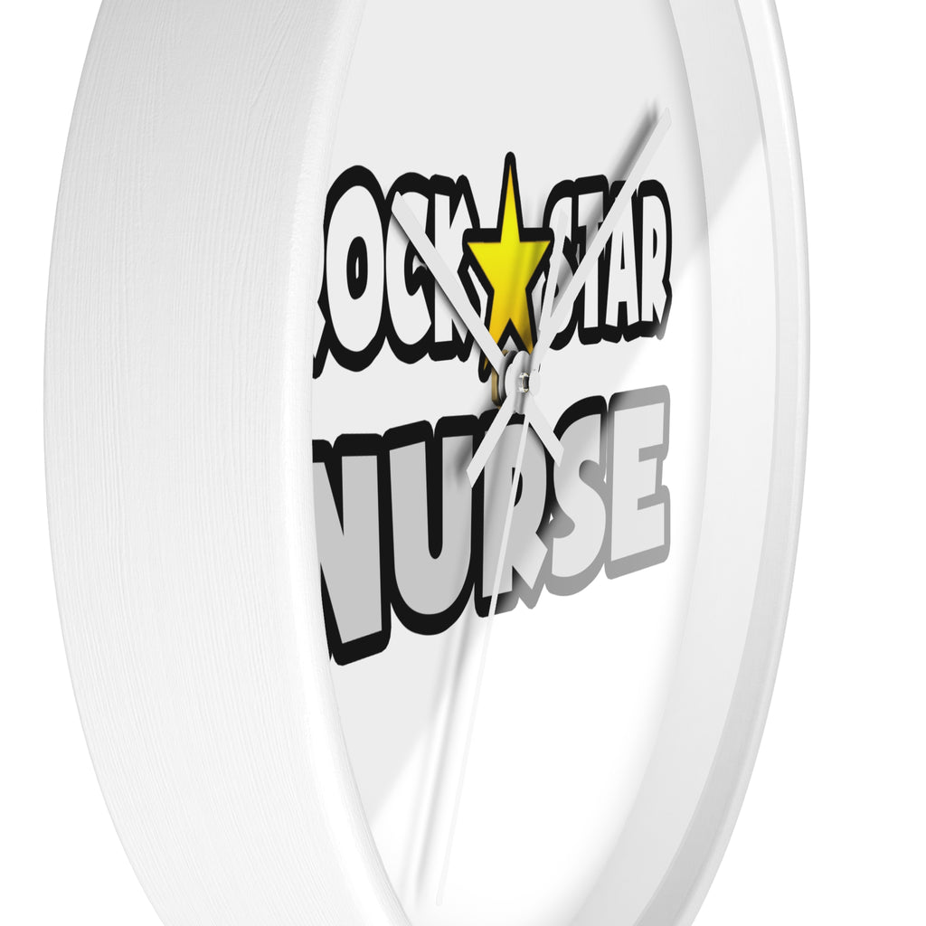 Rock Star Nurse (2) - Wall Clock