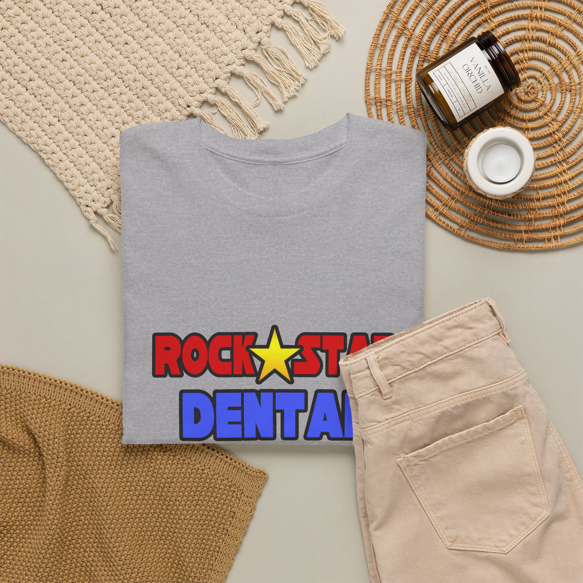 Rock Star Dental Hygienist - Unisex Heavy Cotton Tee