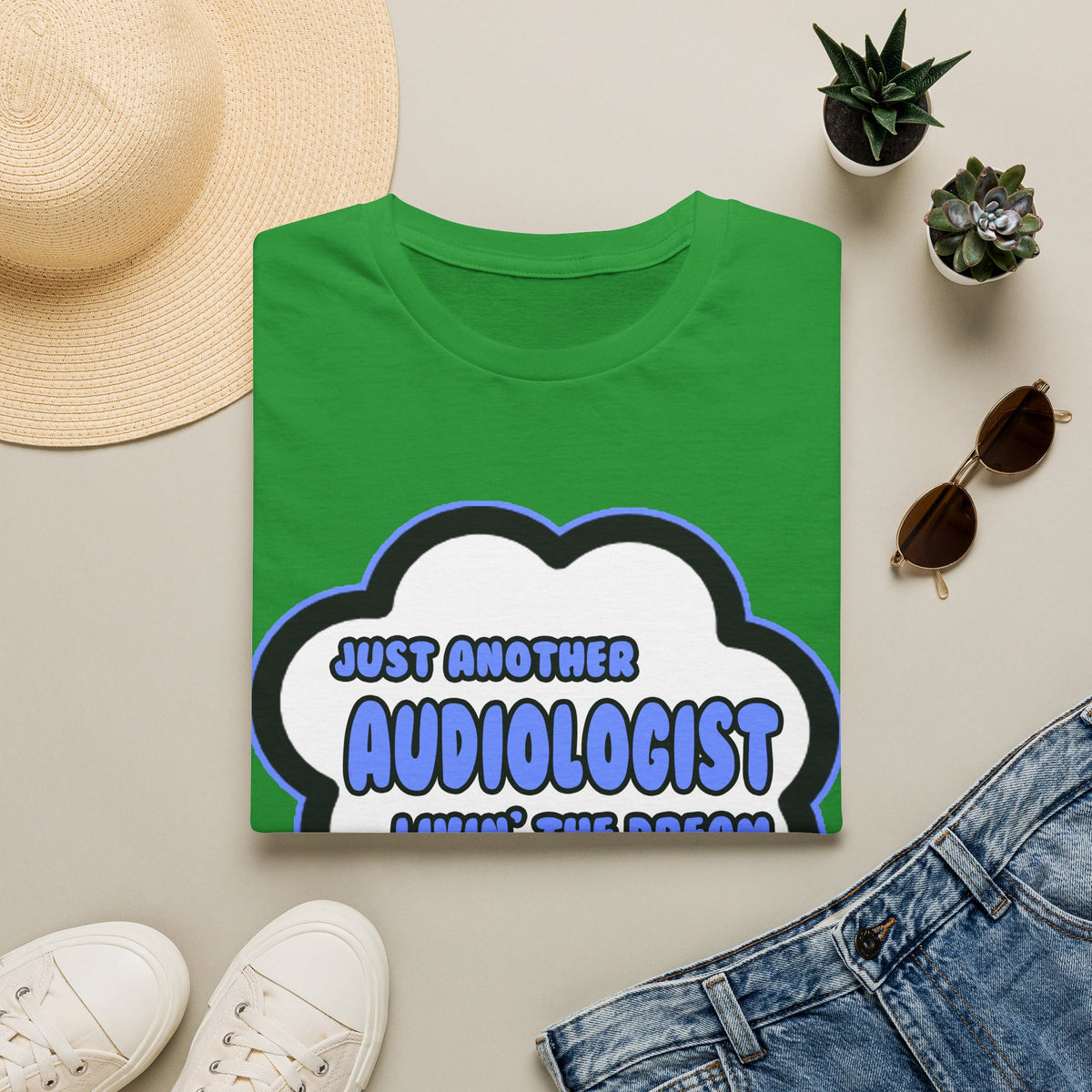 Audiologist .. Livin' The Dream - Unisex Softstyle T-Shirt