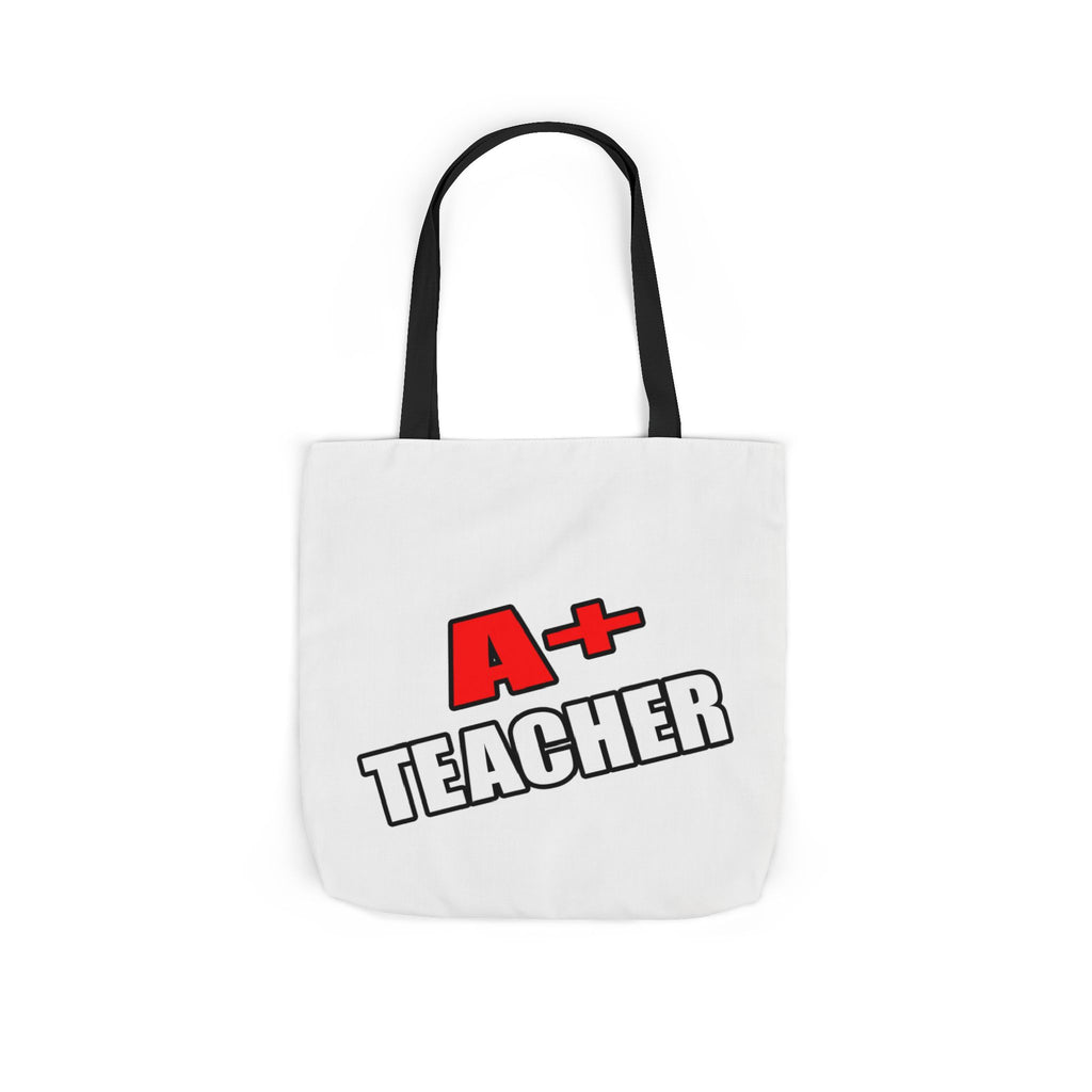 a plus teacher - Canvas Tote Bag, 5-Color Straps