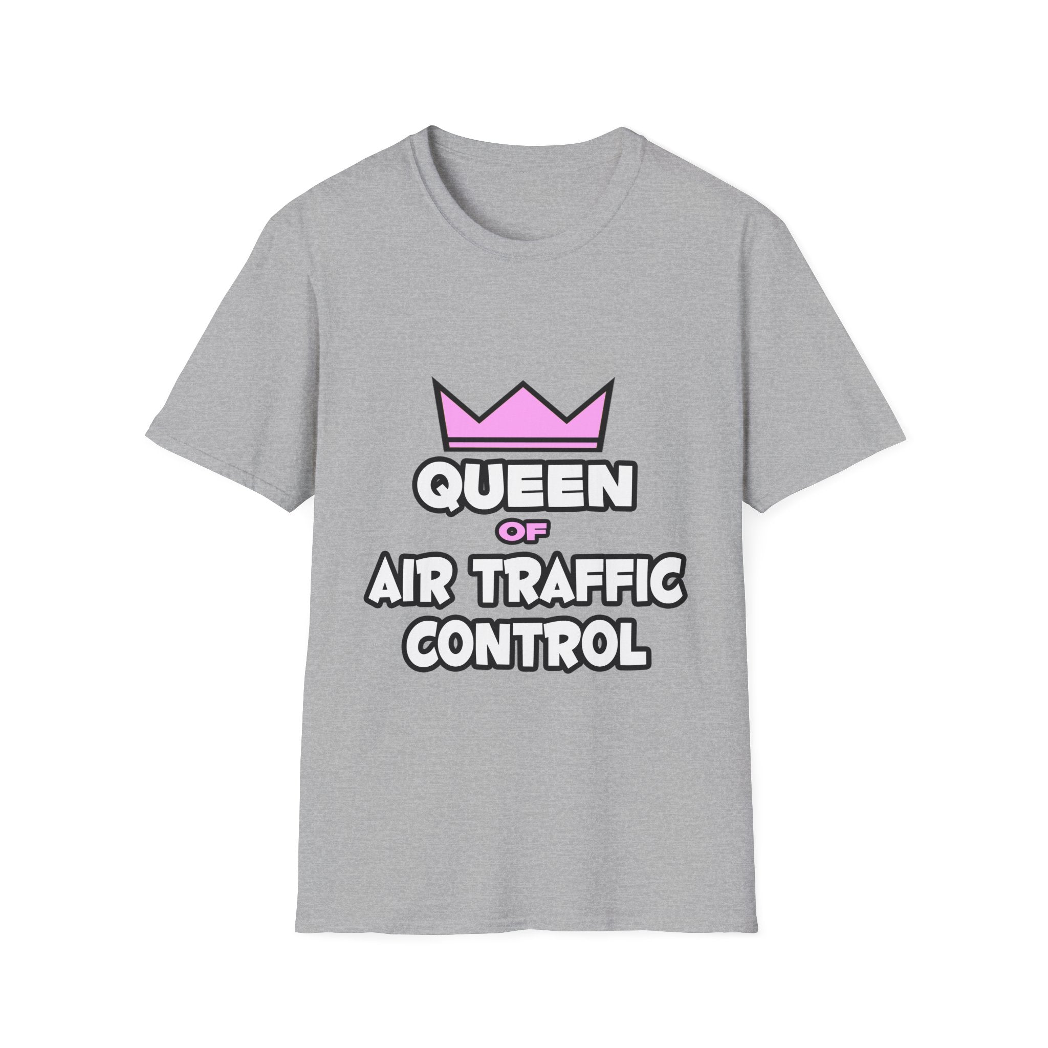 Queen of Air Traffic Control - Unisex Softstyle T-Shirt