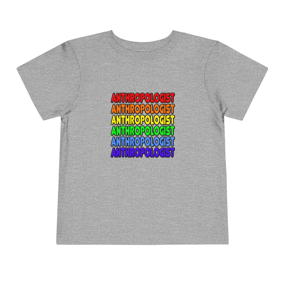 Rainbow Anthropologist - Toddler Short Sleeve Tee