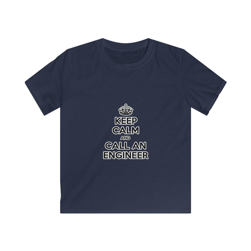 Keep Calm and Call an Engineer - Kids Softstyle Tee