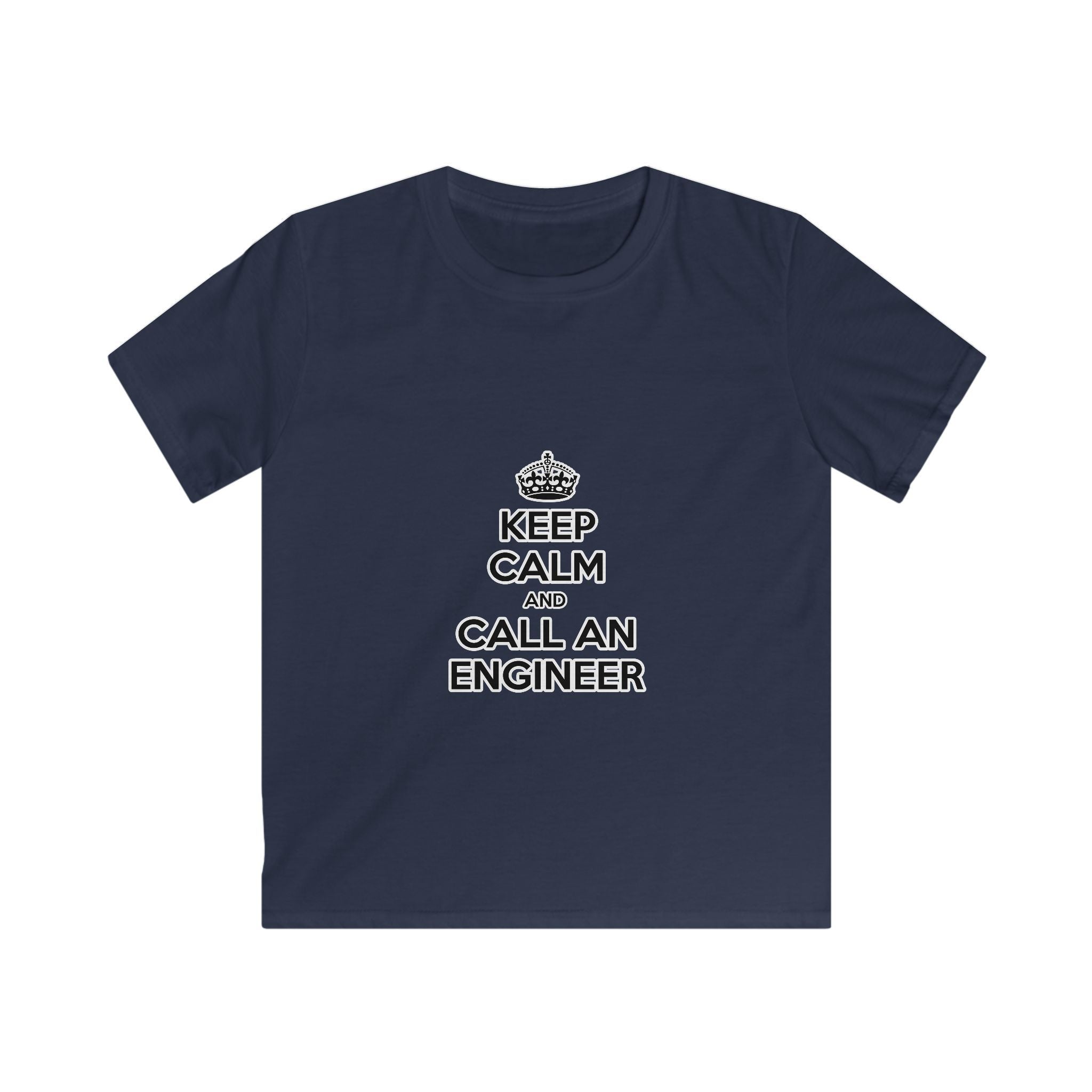 Keep Calm and Call an Engineer - Kids Softstyle Tee