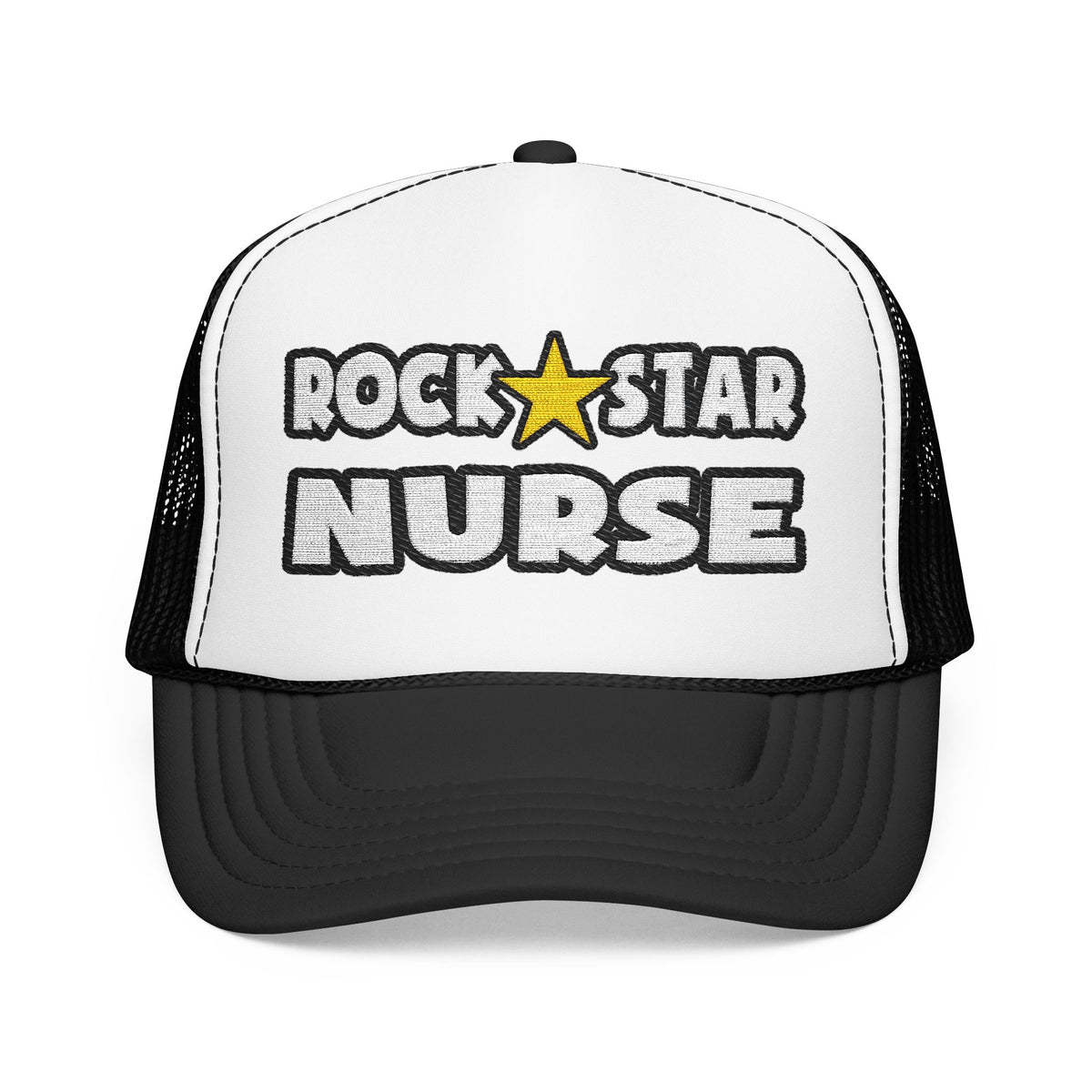 Rock Star Nurse (2) - Foam Trucker Hat