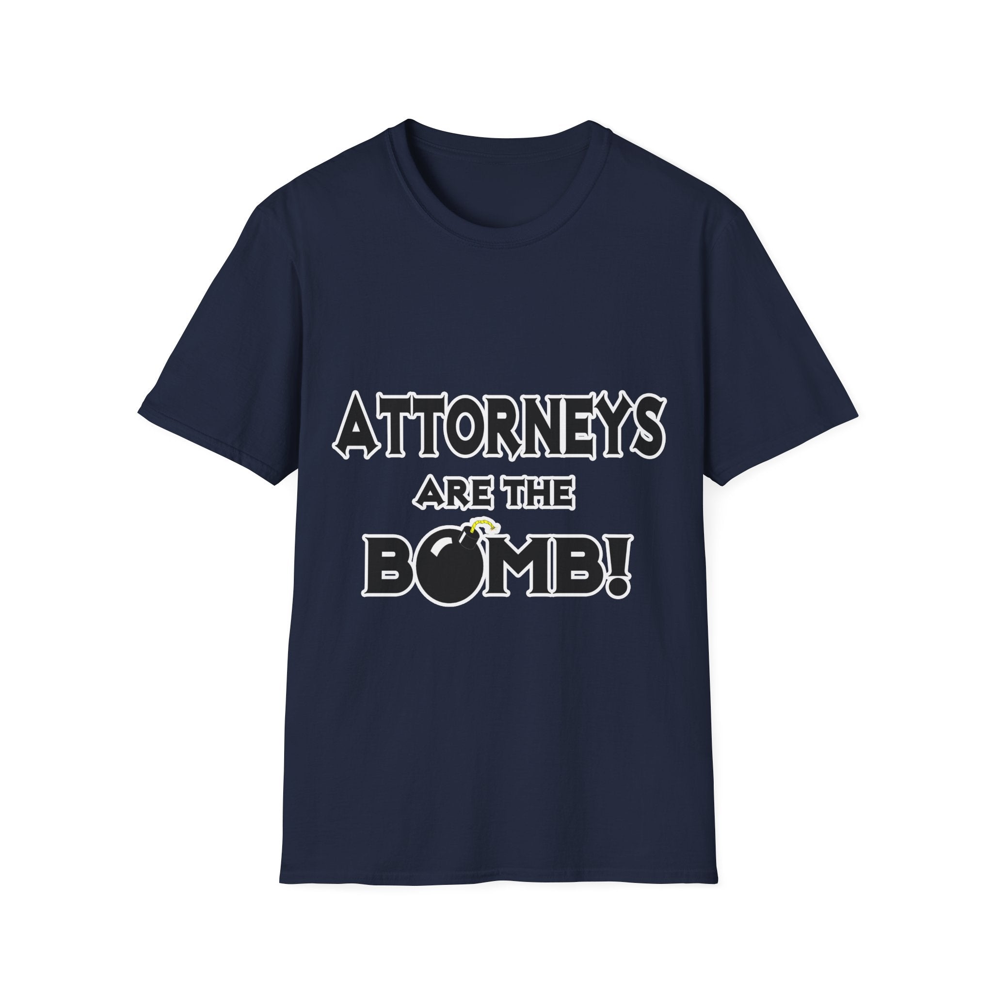 Attorneys Are The Bomb! - Unisex Softstyle T-Shirt