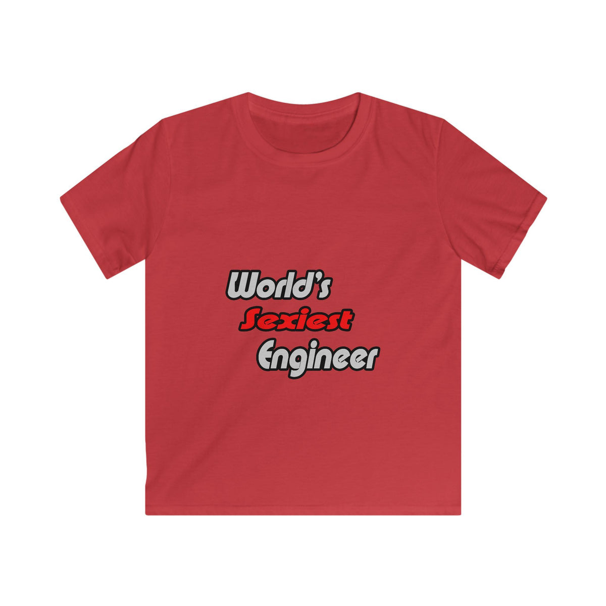 World's Sexiest Engineer - Kids Softstyle Tee