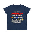 Biologist .. OMG WTF LOL - Women's Midweight Cotton Tee