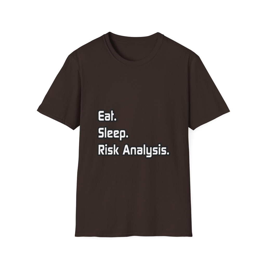 Eat. Sleep. Risk Analysis - Unisex Softstyle T-Shirt