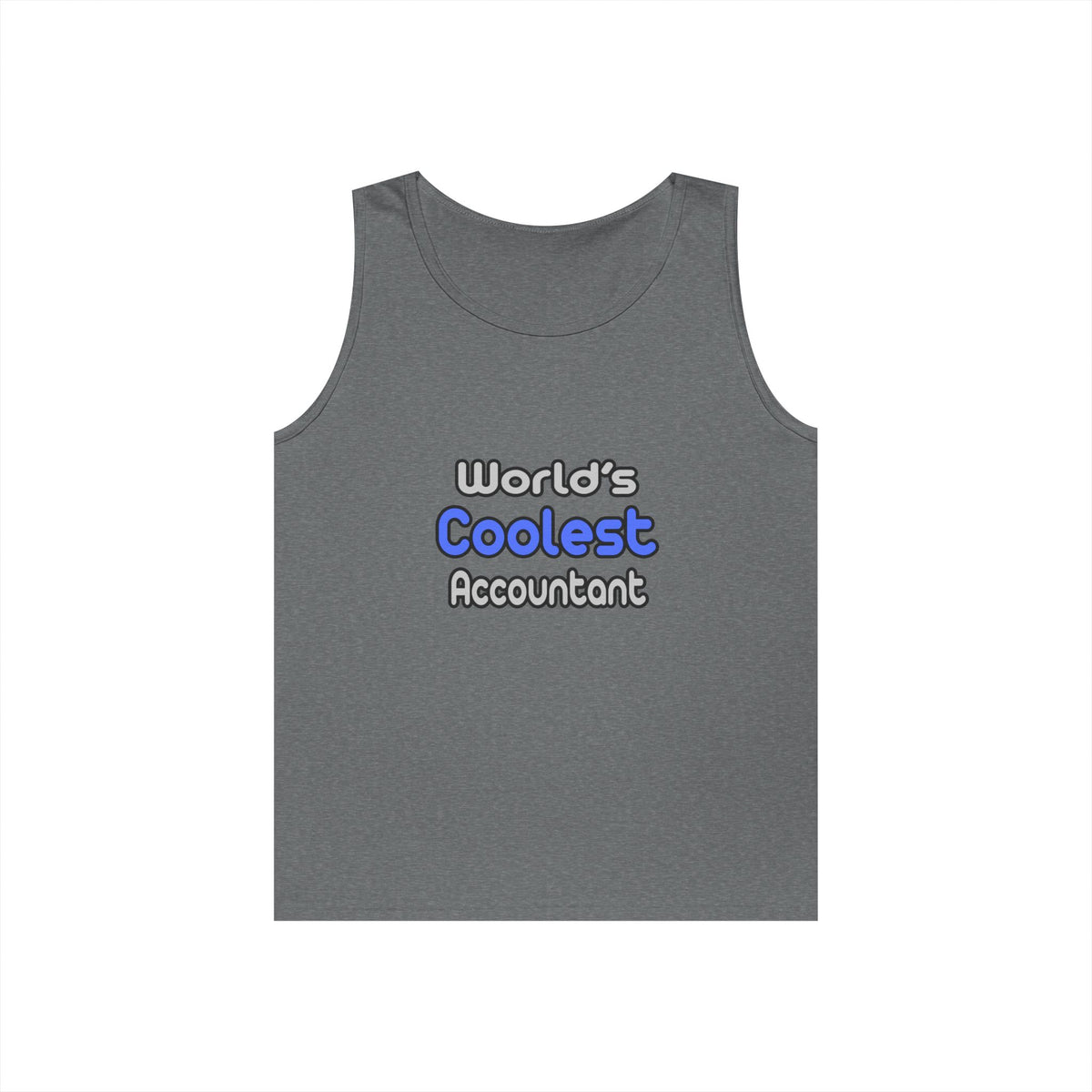 World's Coolest Accountant - Unisex Heavy Cotton Tank Top