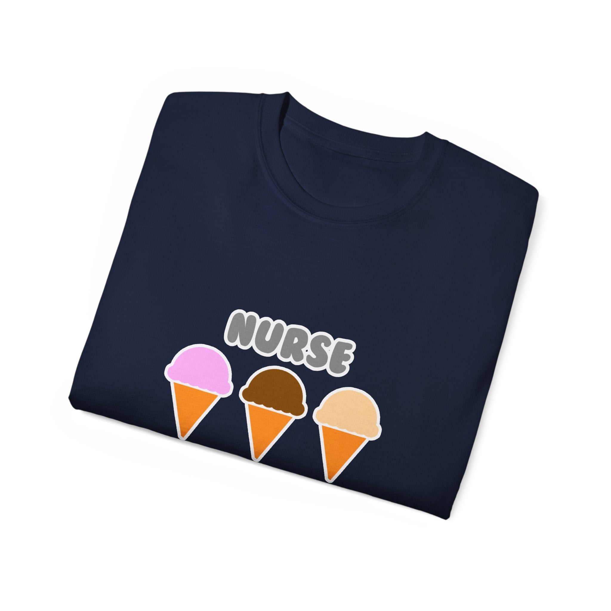 Nurse ... Will Work For Ice Cream - Unisex Ultra Cotton Tee