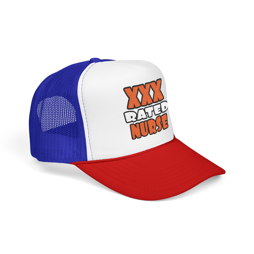 XXX Rated Nurse - Foam Trucker Hat