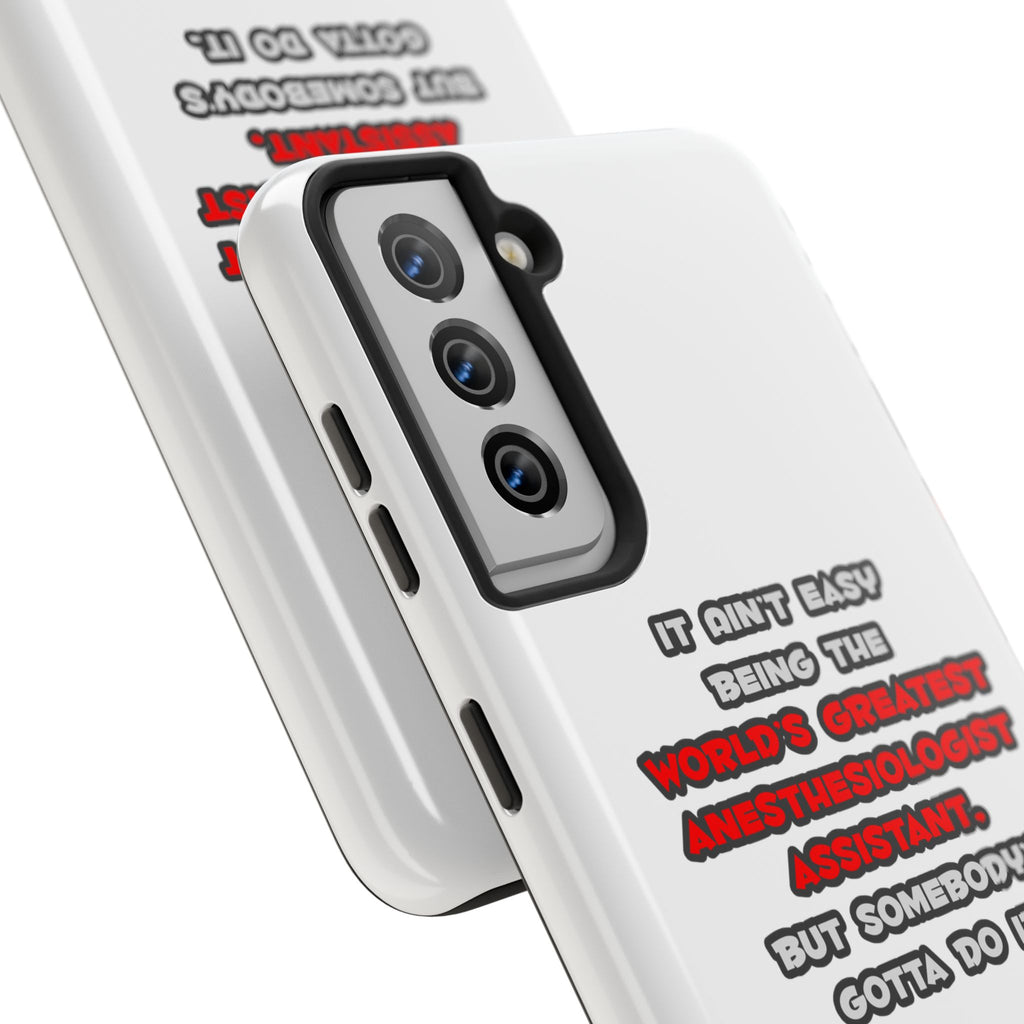 World's Greatest Anesthesiologist Asst Joke - Tough Phone Cases