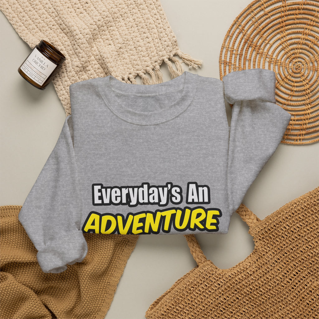 Everyday's An Adventure...Teacher - Unisex Heavy Blend™ Crewneck Sweatshirt