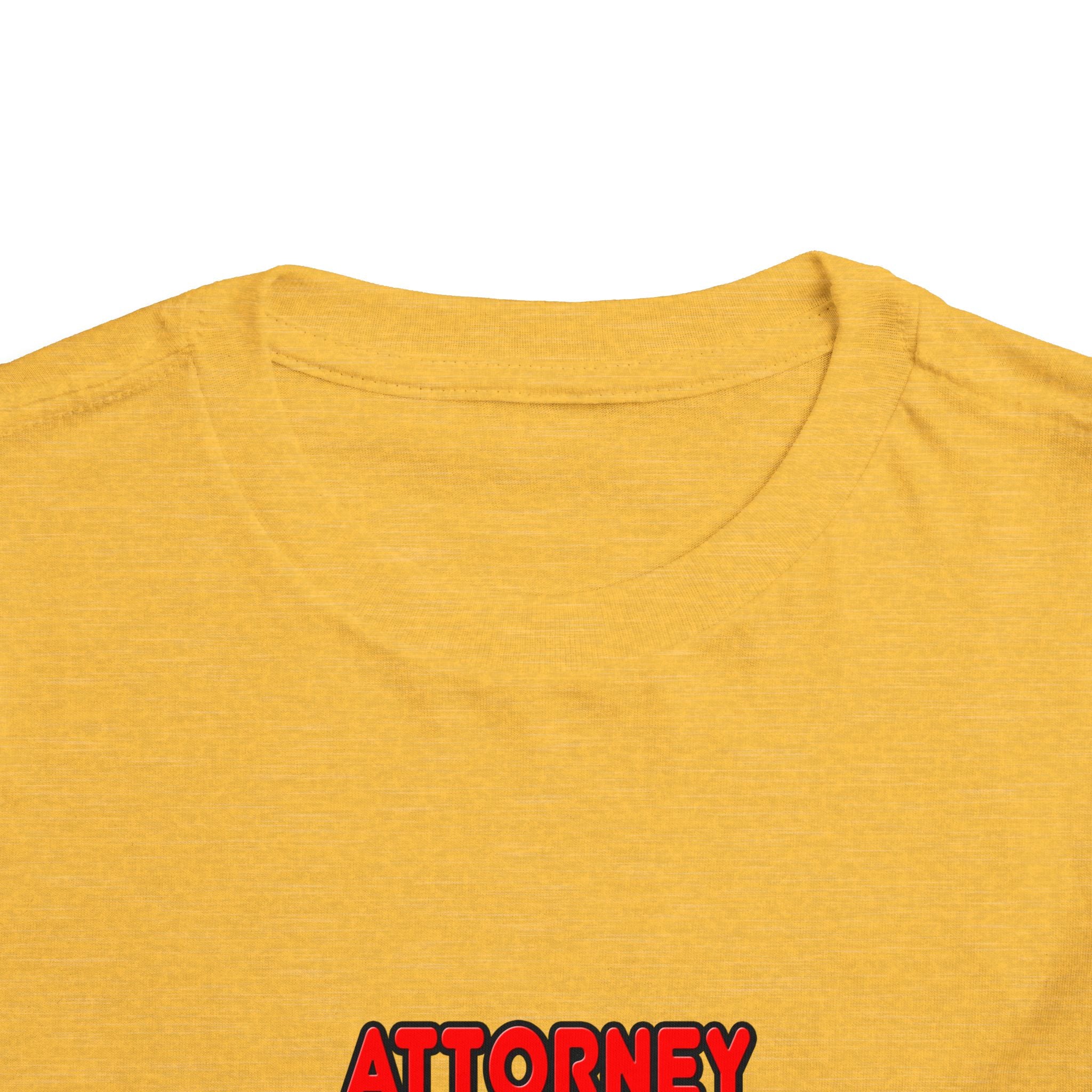 Rainbow Attorney - Toddler Short Sleeve Tee