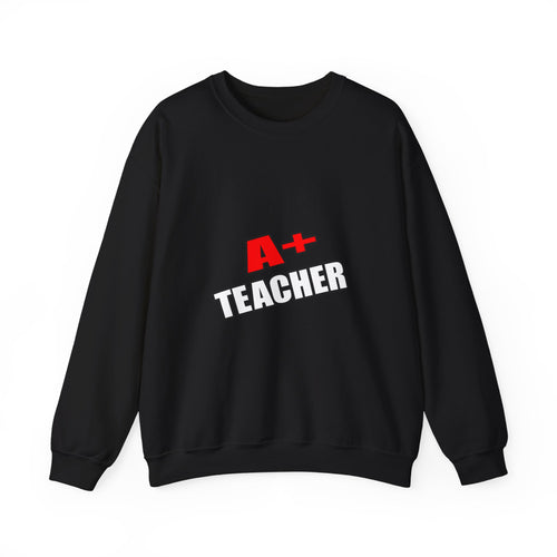 a plus teacher - Unisex Heavy Blend™ Crewneck Sweatshirt