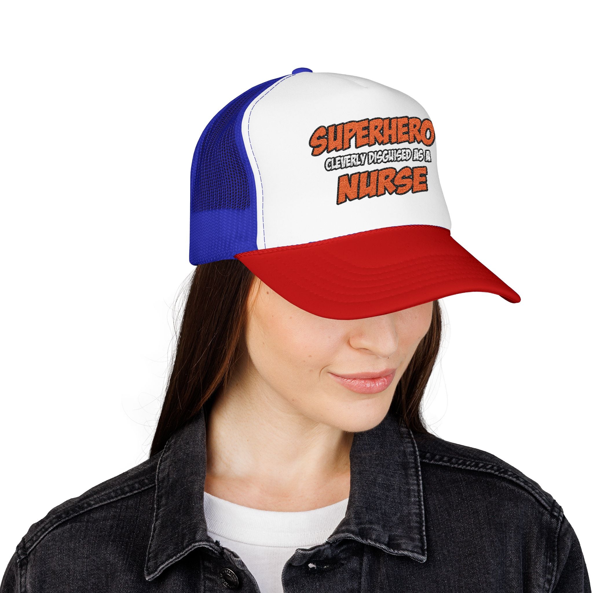 Superhero...Nurse - Foam Trucker Hat