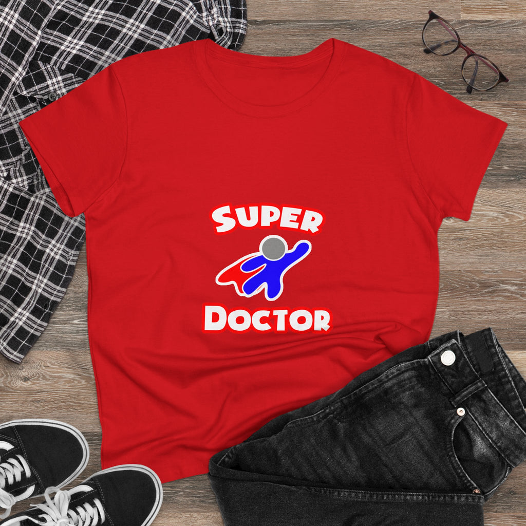 Super Doctor (2) - Women's Midweight Cotton Tee