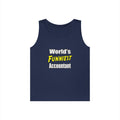World's Funniest Accountant - Unisex Heavy Cotton Tank Top