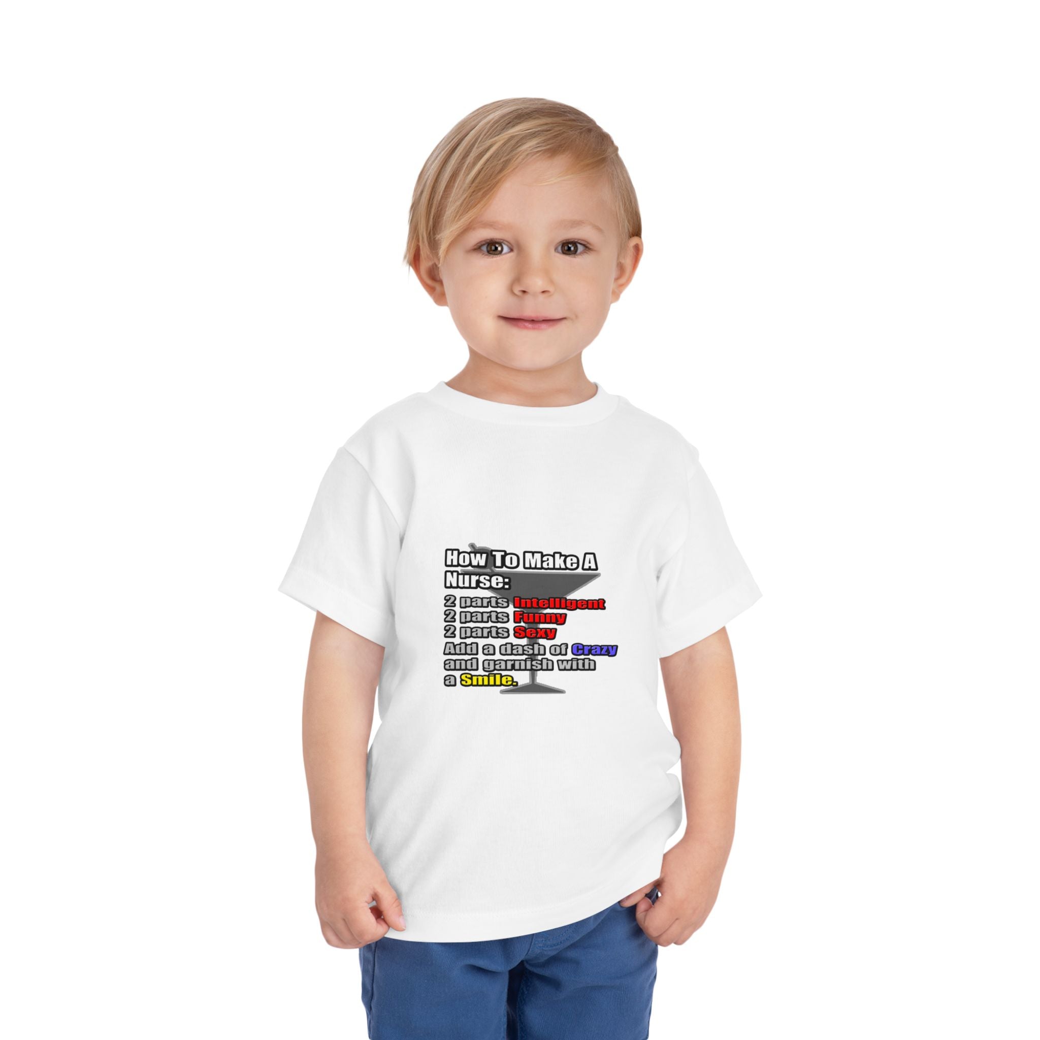 How To Make a Nurse - Toddler Short Sleeve Tee