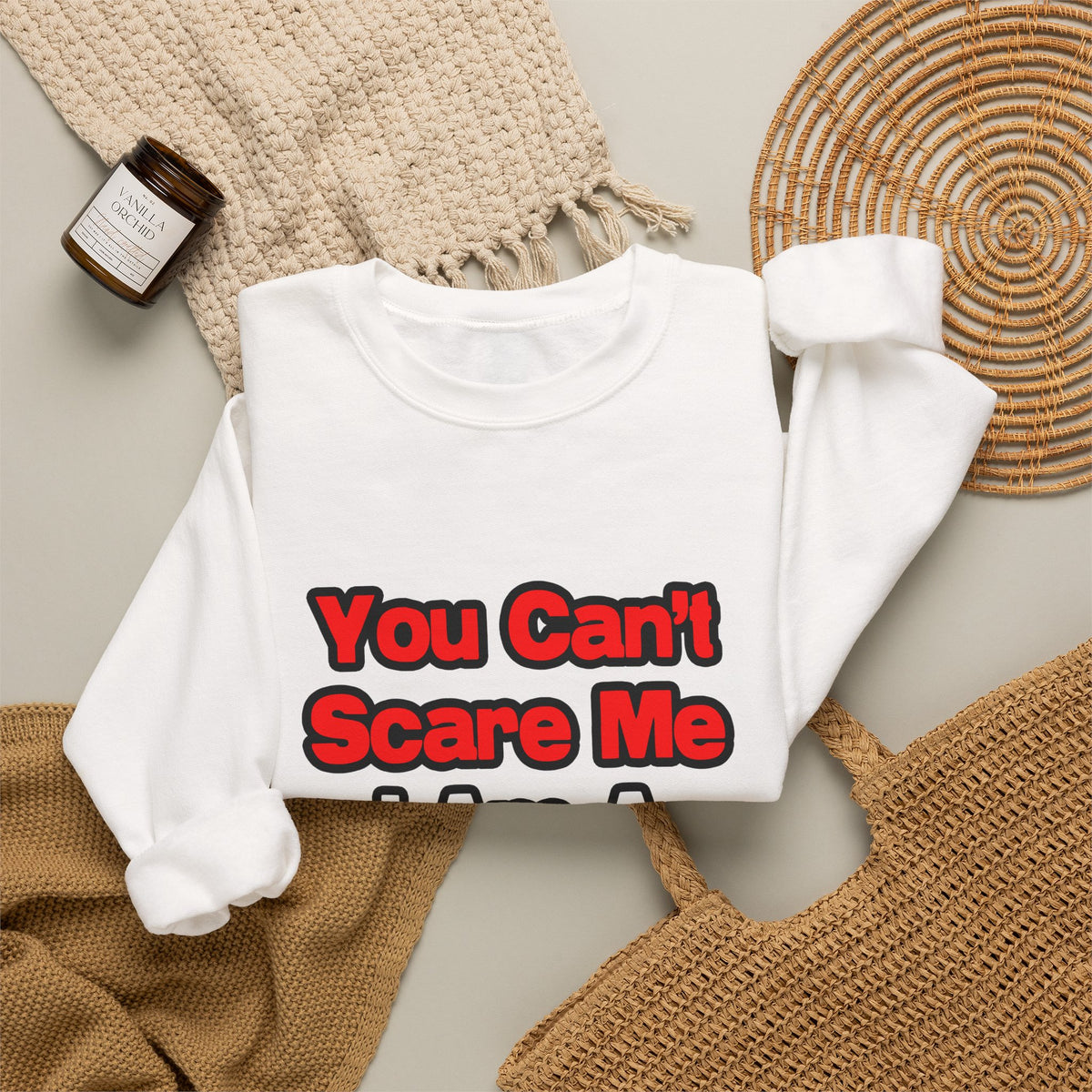 You Can't Scare Me...Cardiologist - Unisex Heavy Blend™ Crewneck Sweatshirt