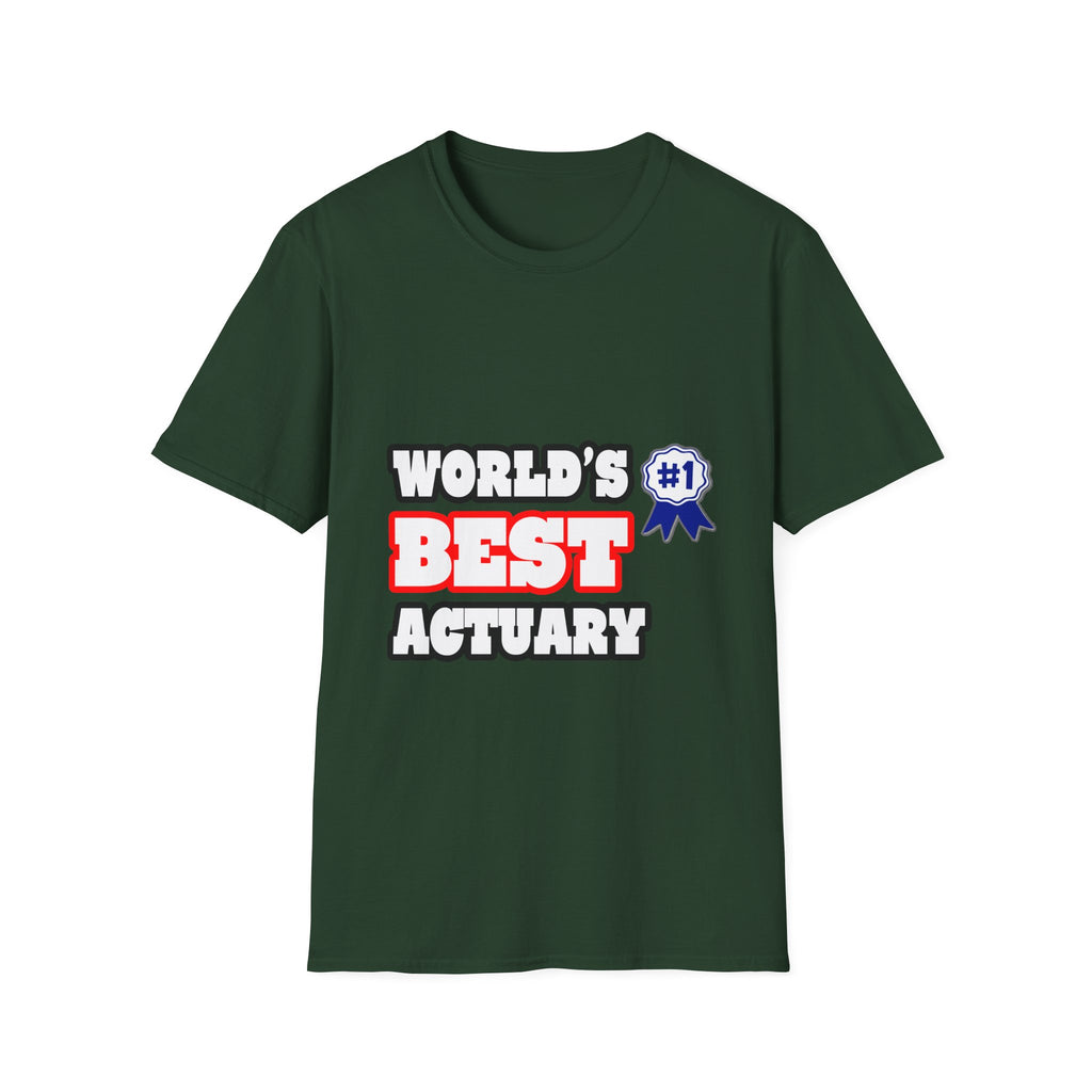 World's Best Actuary - Unisex Softstyle T-Shirt