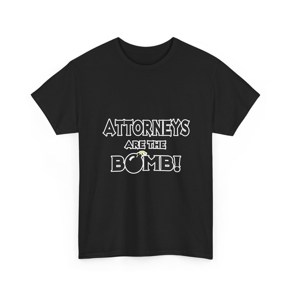 Attorneys Are The Bomb! - Unisex Heavy Cotton Tee