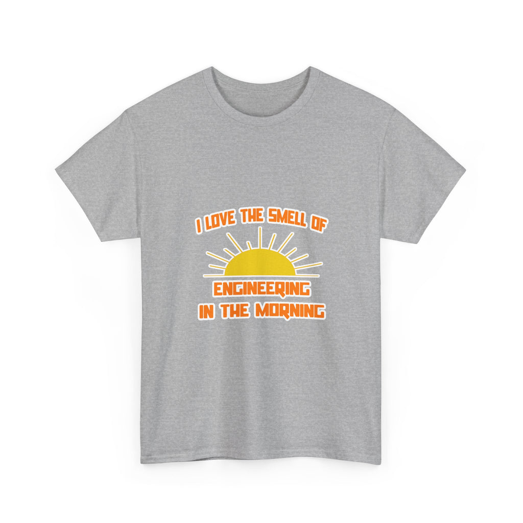 Smell of Engineering in the Morning - Unisex Heavy Cotton Tee