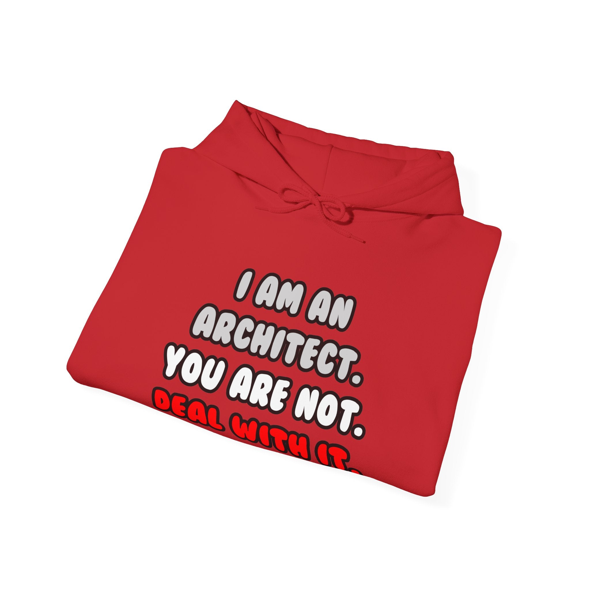 Deal With It ... Funny Architect - Unisex Heavy Blend™ Hooded Sweatshirt