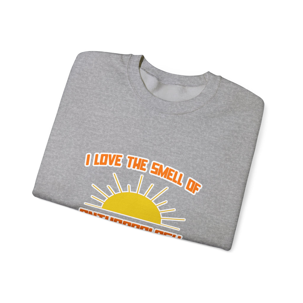 Smell of Anthropology in the Morning - Unisex Heavy Blend™ Crewneck Sweatshirt