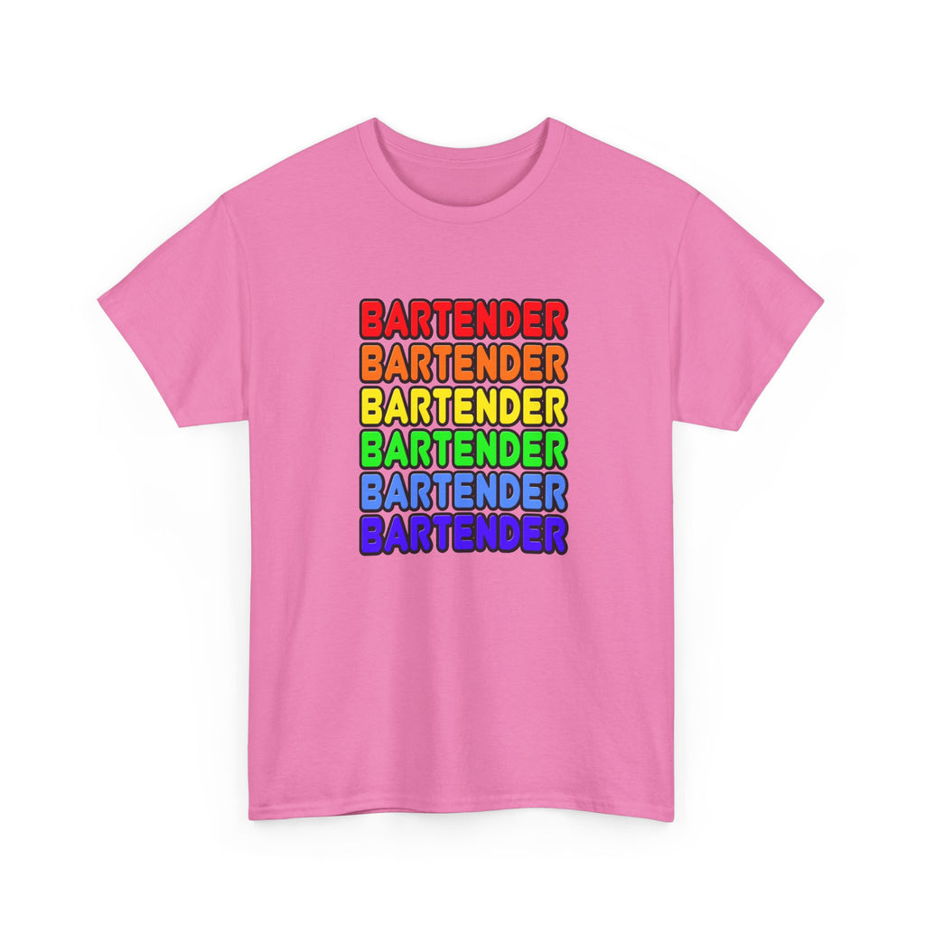 Rainbow Bartender - Unisex Heavy Cotton Tee
